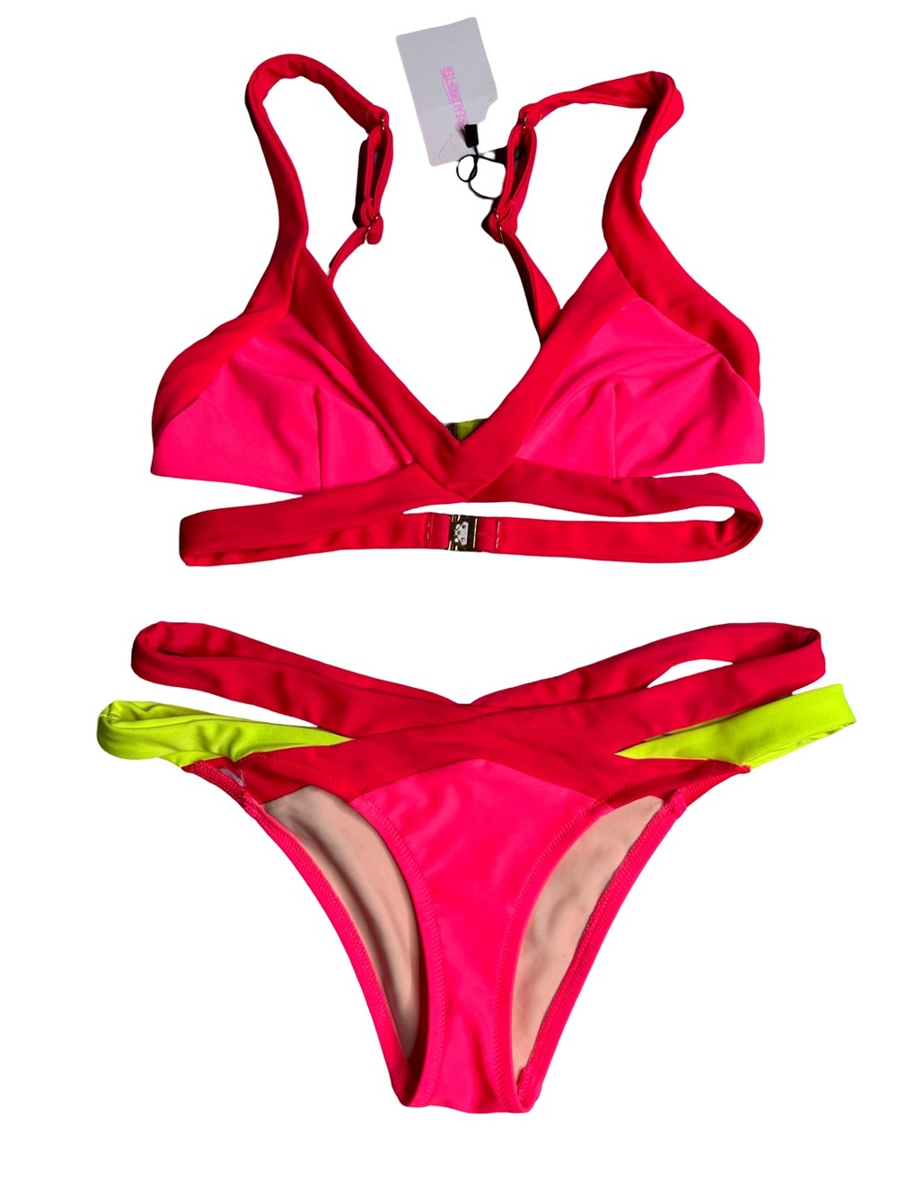 agent provocateur neon bikini